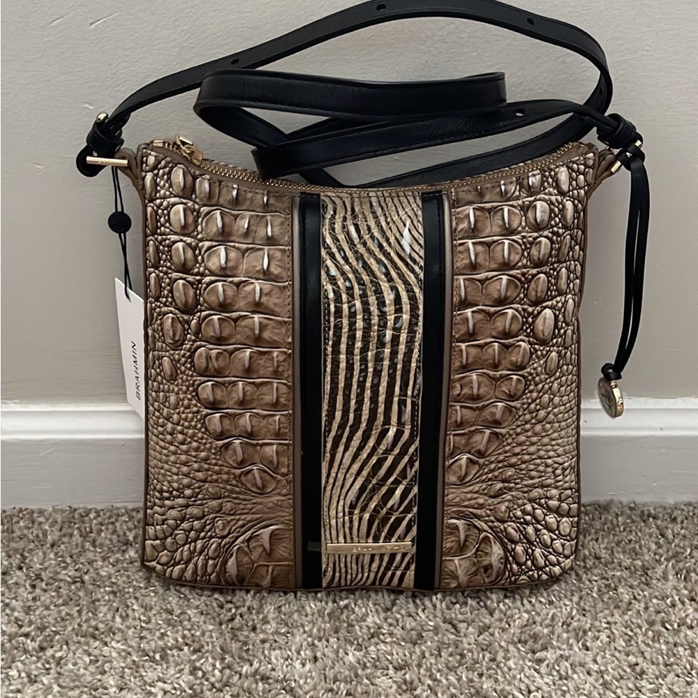 BRAHMIN KATIE CROSSBODY BISCUIT NAKOMA - Picture 5 of 5